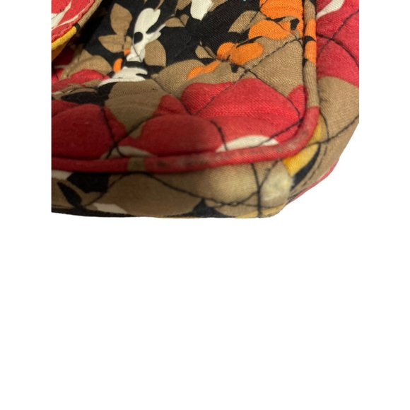 VERA BRADLEY VERA EXTRA LARGE TOTE BAG~BITTERSWEET Bright Floral Pattern Laptop - Picture 6 of 11